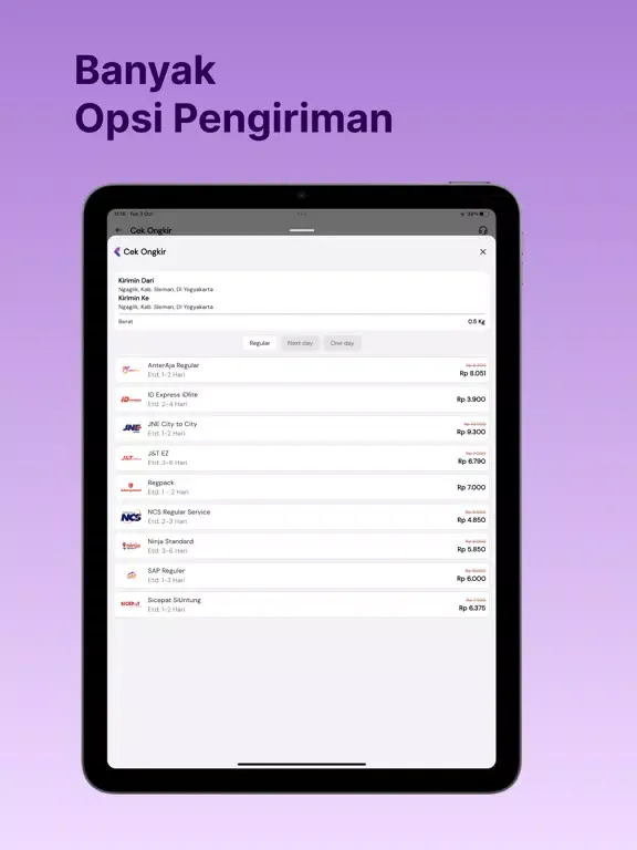صور KiriminAja iPad 