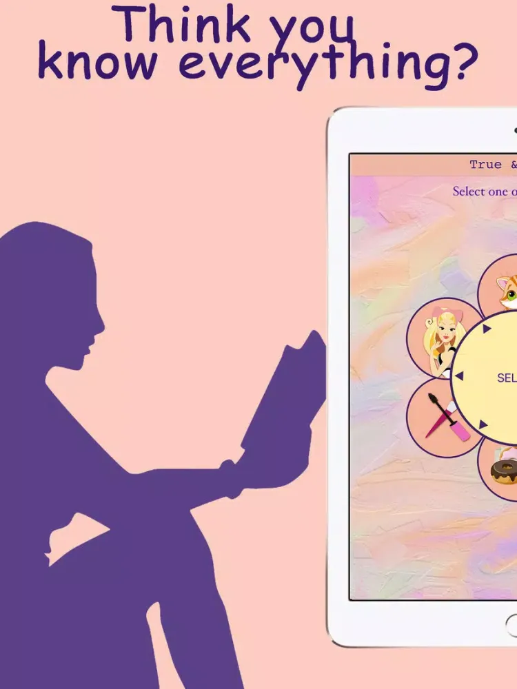 Screenshot di True or False: Only for Woman iPad 