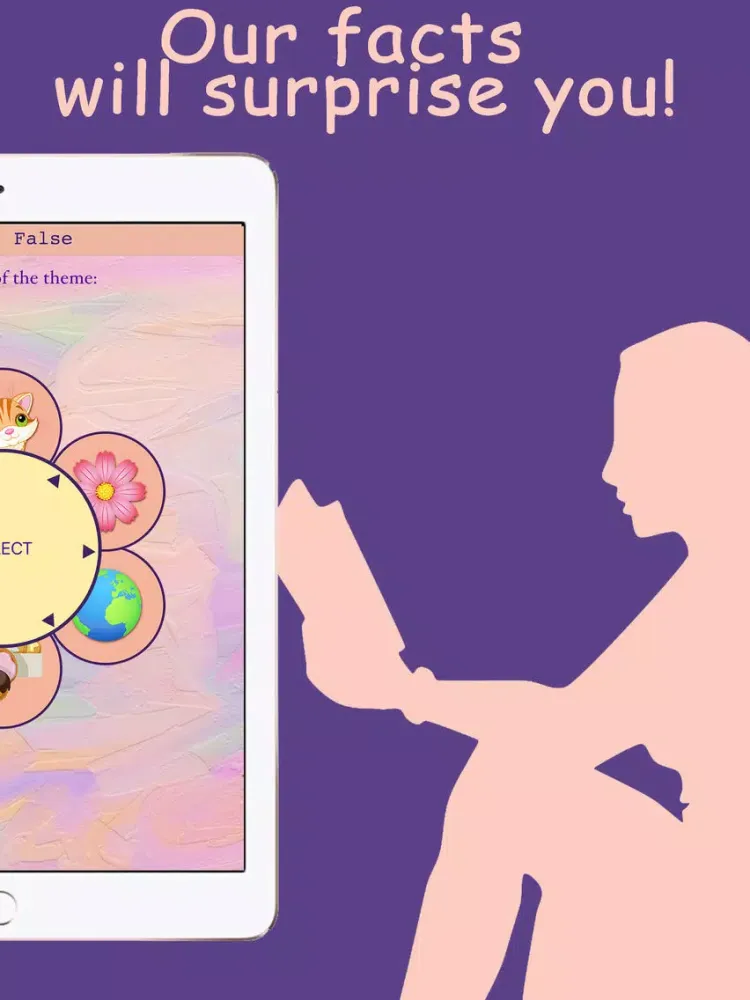 Screenshot di True or False: Only for Woman iPad 