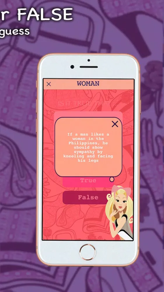 Screenshot di True or False: Only for Woman