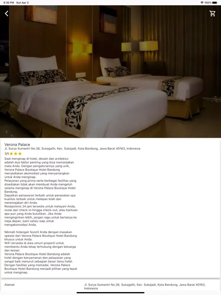 TURU Hotel iPad  سکرین شاٹس