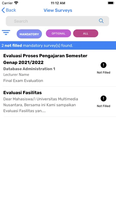 Screenshot di UNION - UMN Companion