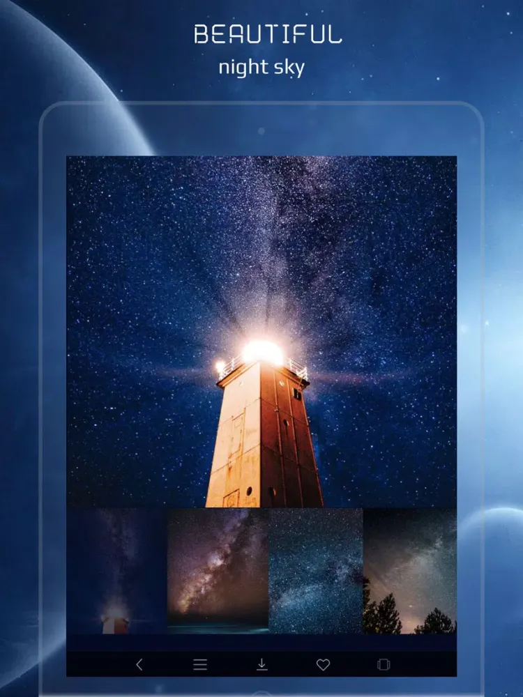 Cosmos HD - Starry Wallpapers iPad  스크린샷