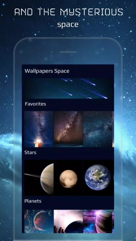 Cosmos HD - Starry Wallpapers 스크린샷