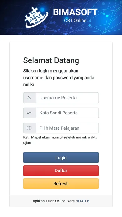 Скриншоты Bimasoft Exam Client Online