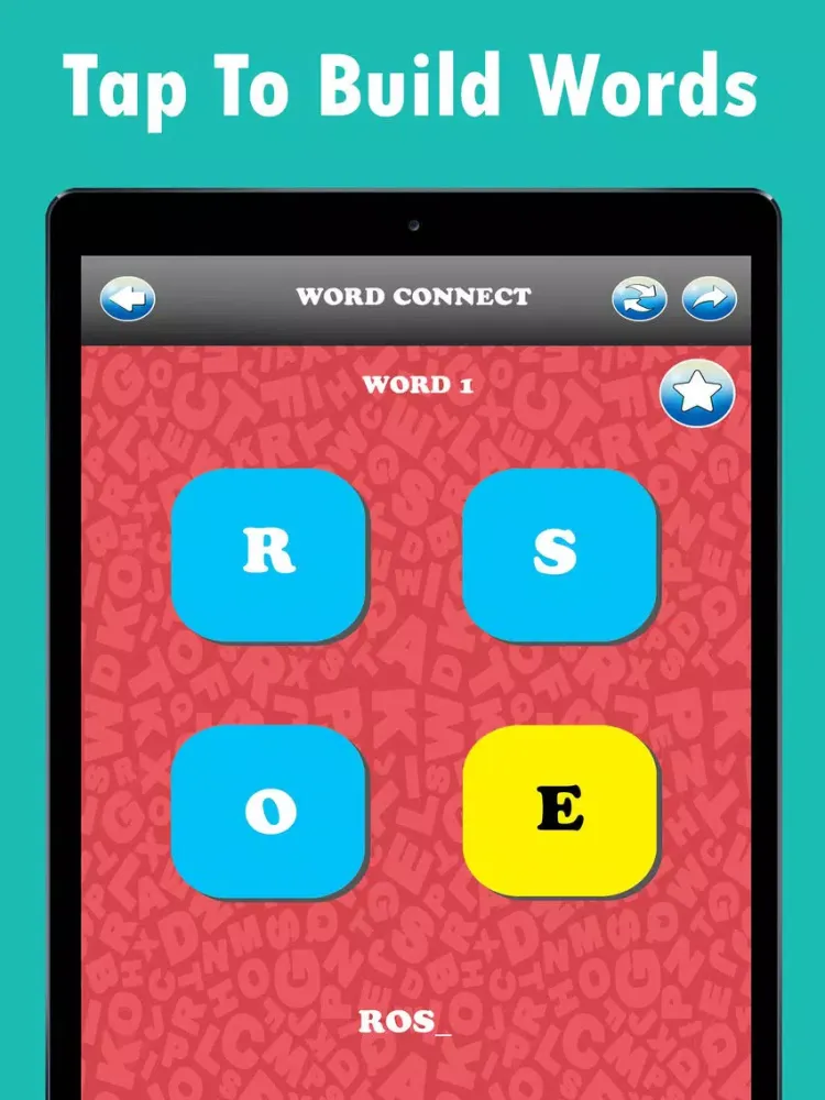 Tangkapan skrin Word Connect - Brain Teaser iPad 