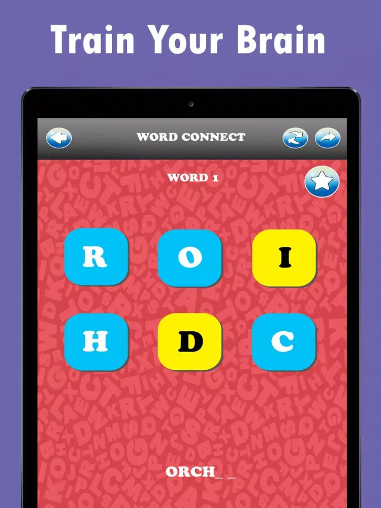 Tangkapan skrin Word Connect - Brain Teaser iPad 