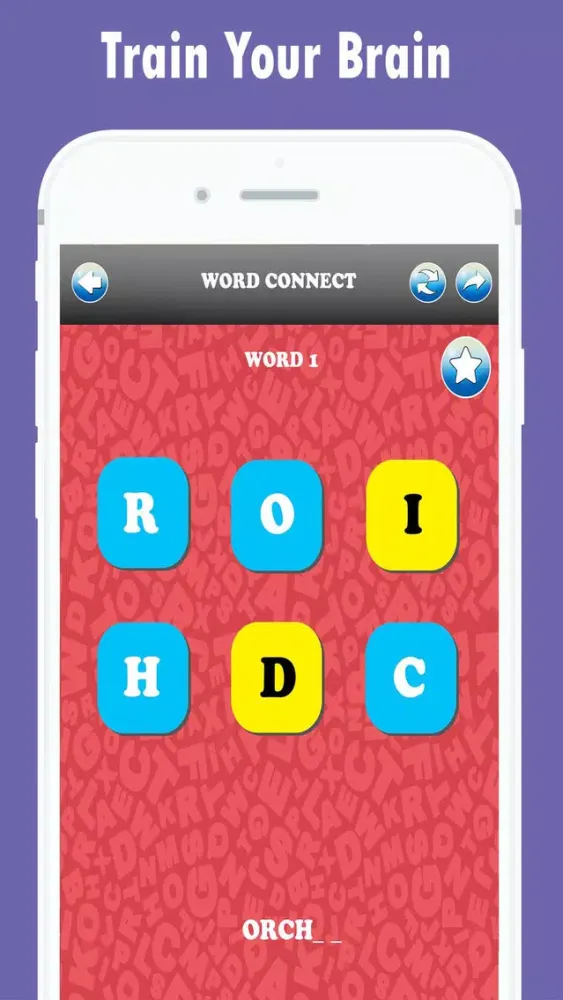 Tangkapan skrin Word Connect - Brain Teaser