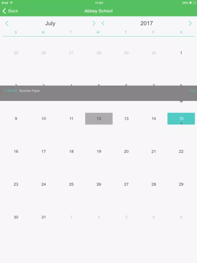 Abbey School iPad 應用截圖