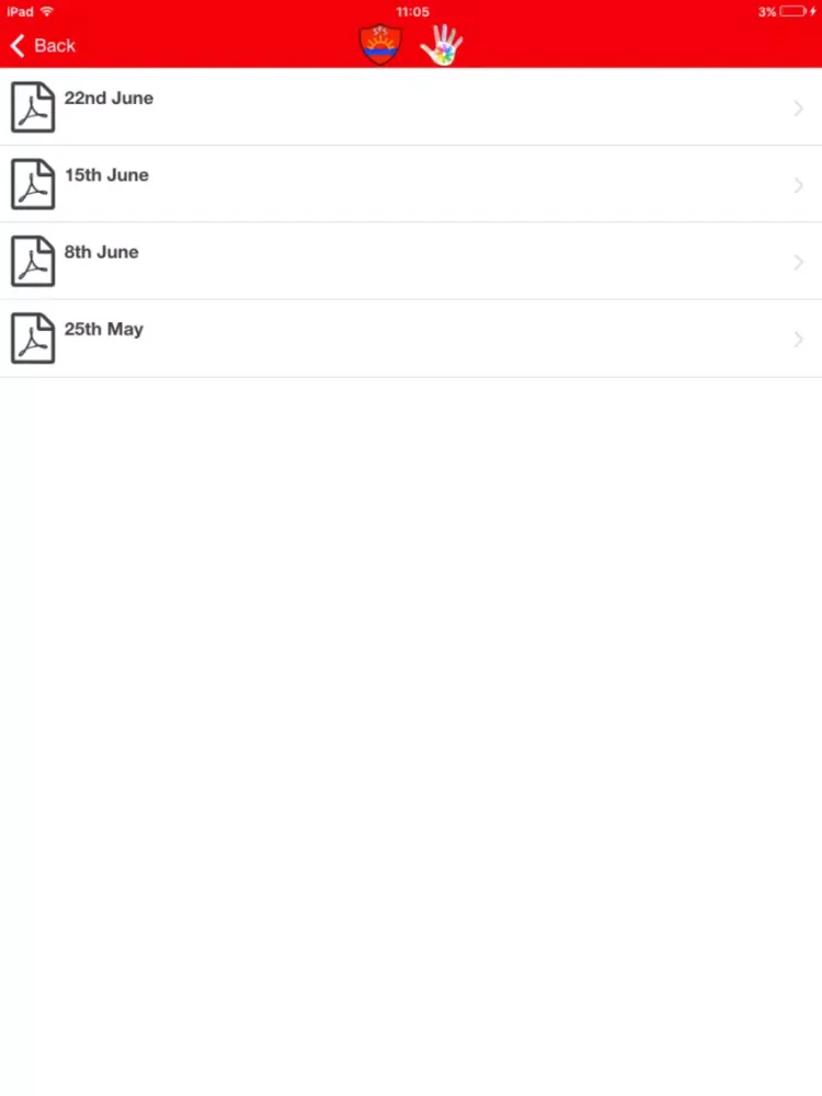 St Francis CofE Primary iPad  스크린샷