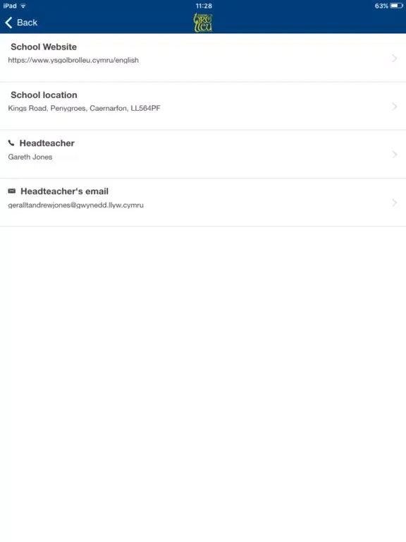 Ysgol Bro iPad  Ekran Görüntüleri