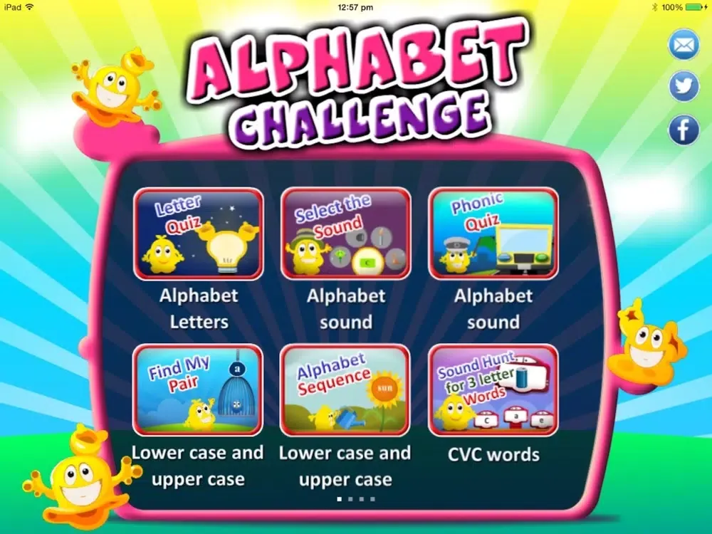 تصاویر Alphabets Challenge iPad 