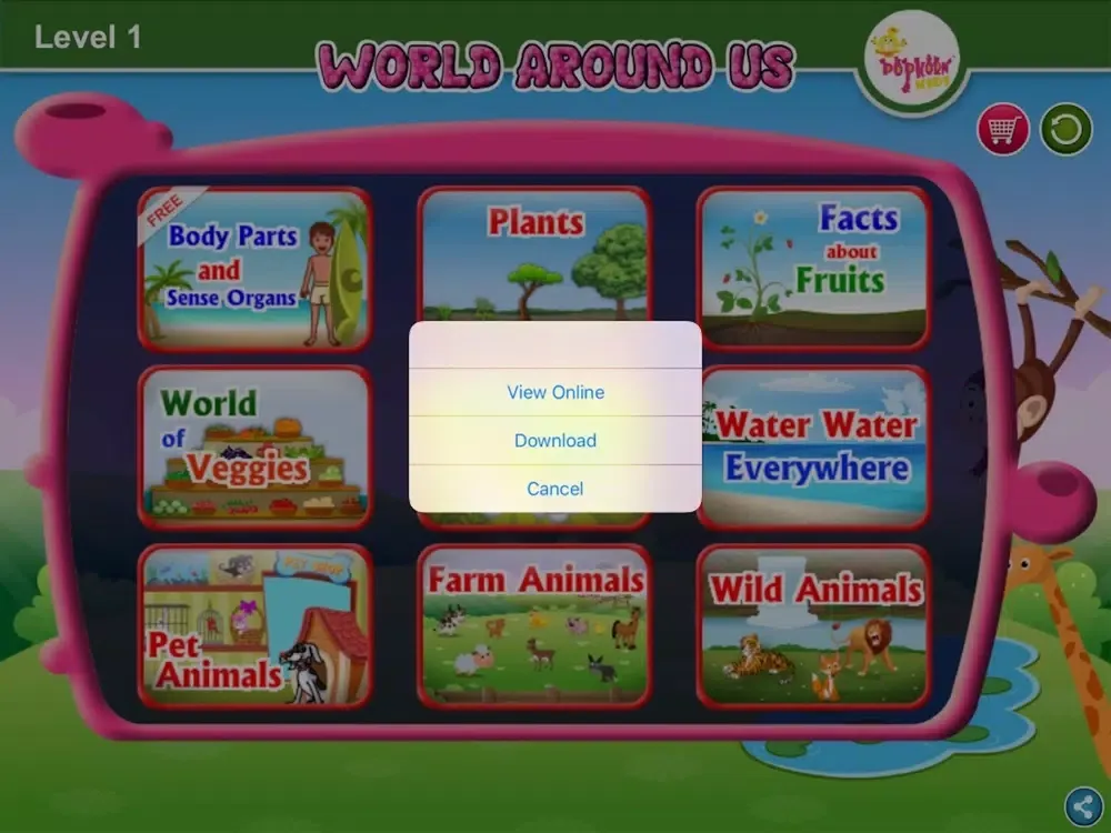 Look And Learn World Around Us–Level 1 iPad  스크린샷
