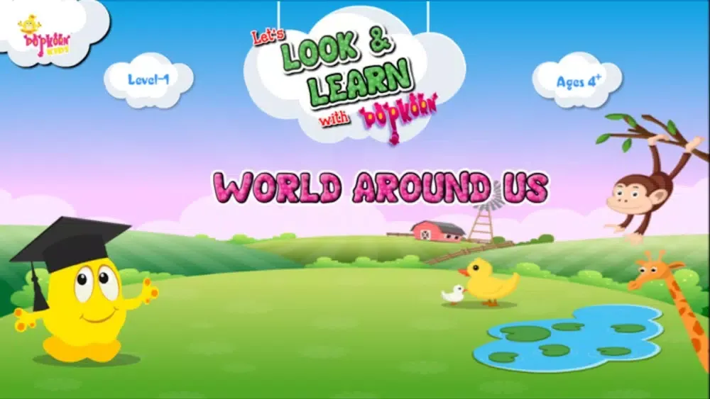 Look And Learn World Around Us–Level 1 스크린샷