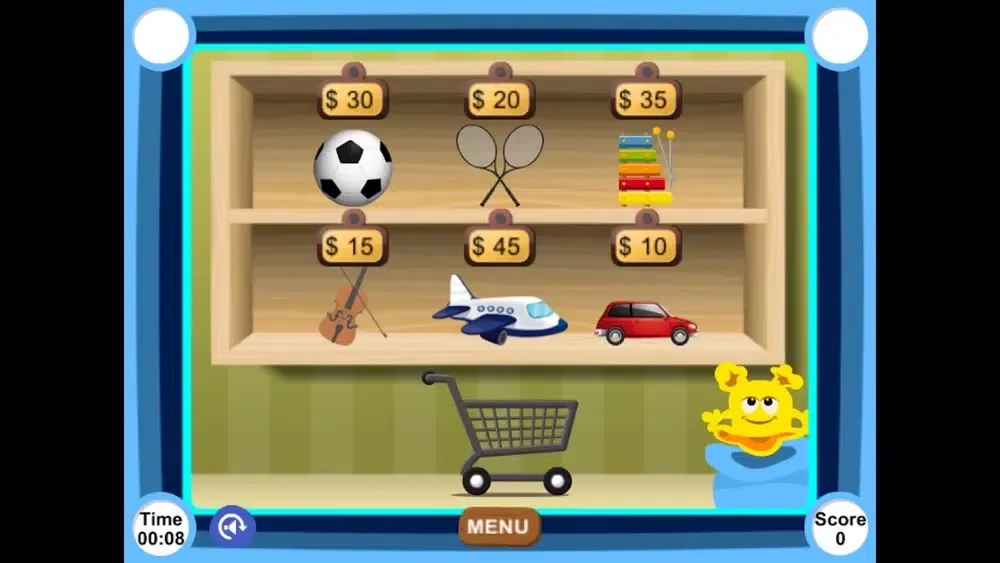Capturas de tela do The Toy shop - game for age 5+