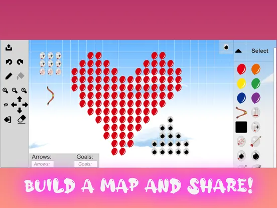 Tangkapan skrin Pop Balloons Online iPad 