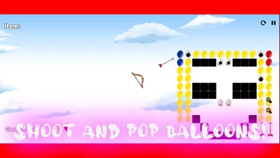 Tangkapan skrin Pop Balloons Online