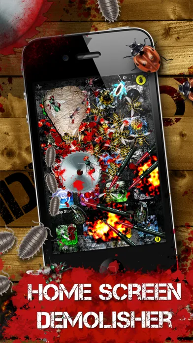 iDestroy Free: Game of bug Fire, Destroy pest before it age! Bring on insect war! स्क्रीनशॉट