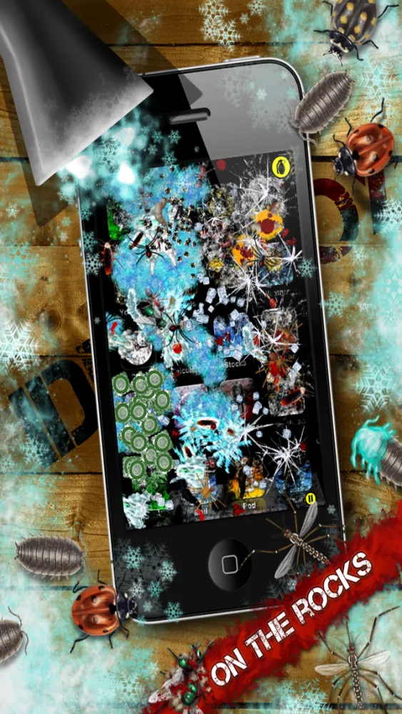 Capturas de pantalla de iDestroy Reloaded - torture the bloody bugs with awesome weapons in a sandbox