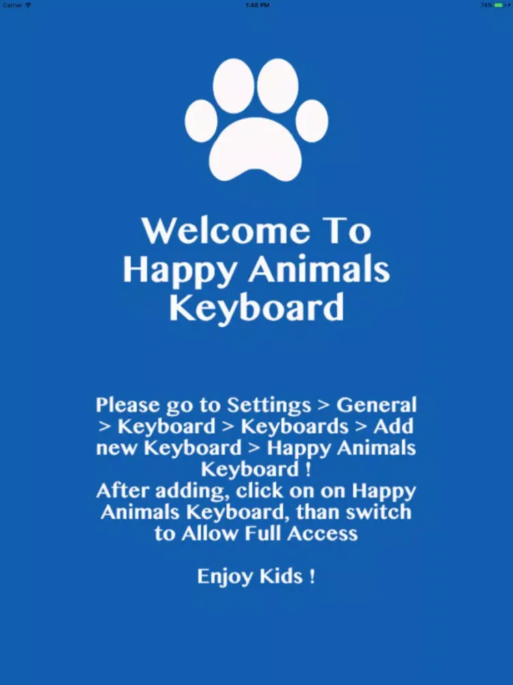 Zrzuty ekranu Animals Emoji iPad 