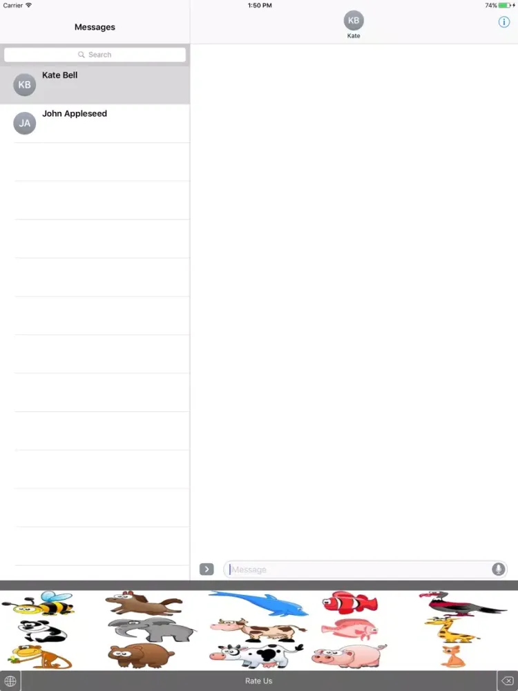 Zrzuty ekranu Animals Emoji iPad 