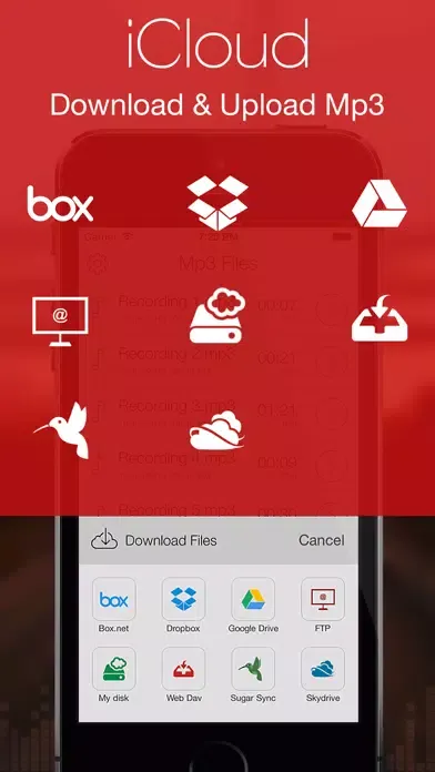 Capturas de pantalla de Mp3 Recorder : Voice Recorder