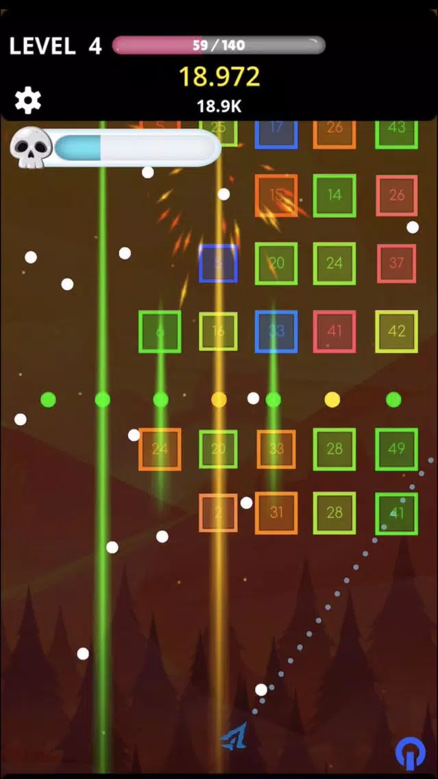 Capturas de pantalla de Idle Bricks Breaker Shooter