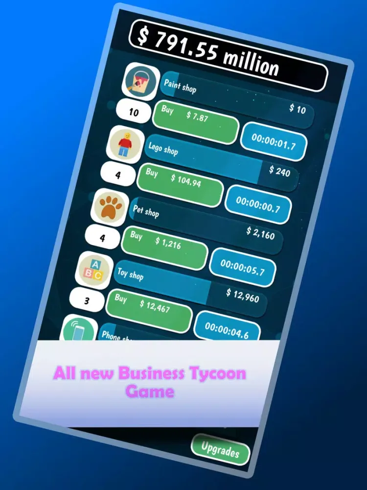 صور Business Tycoon Idle Clicker iPad 