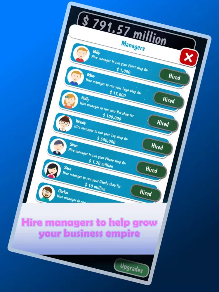 صور Business Tycoon Idle Clicker iPad 