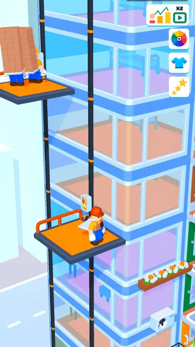 Super Hero Hotel: Build Tower स्क्रीनशॉट