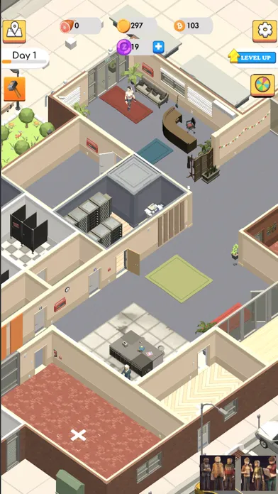 Capturas de tela do Idle Office Empire Tycoon