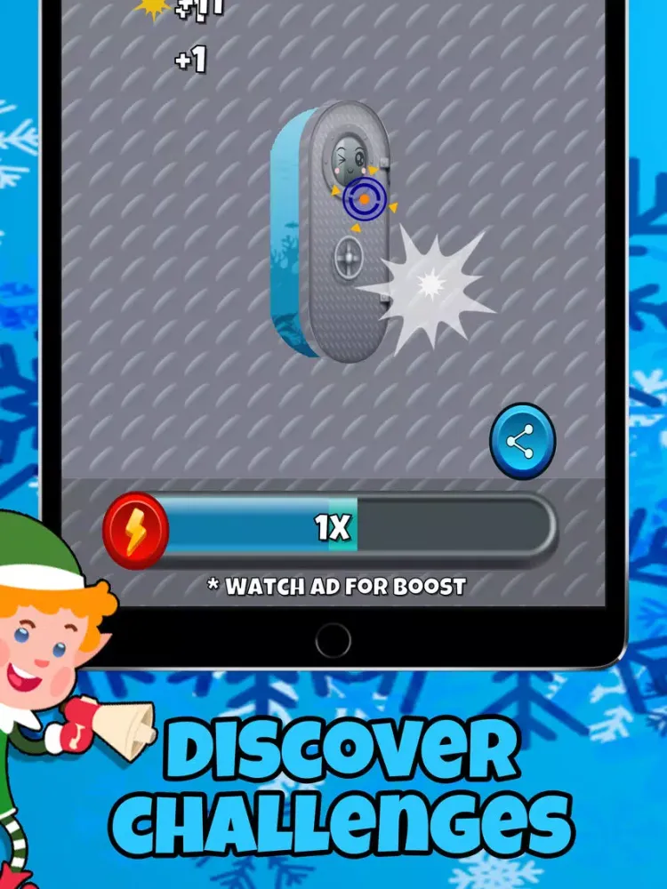 Elf Door Christmas Clicker! iPad 应用截图