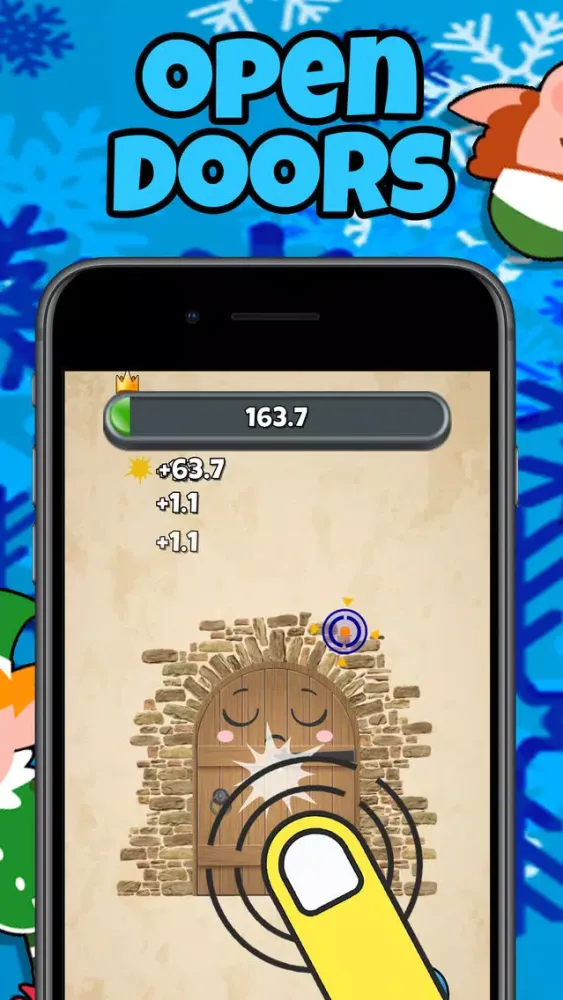 Elf Door Christmas Clicker!应用截图