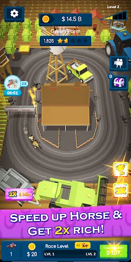 Idle Tycoon :Horse Racing Game Screenshots