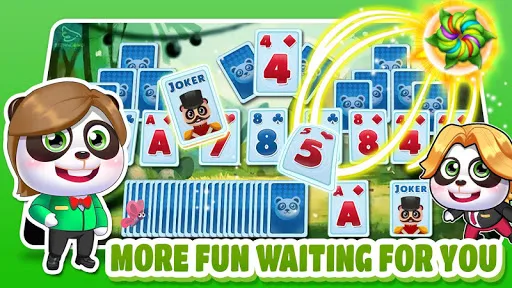 Solitaire TriPeaks Idle Panda Screenshots