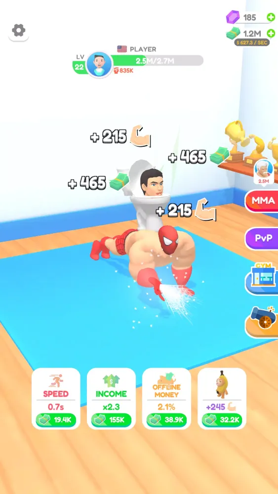 Screenshot di Idle Push Up