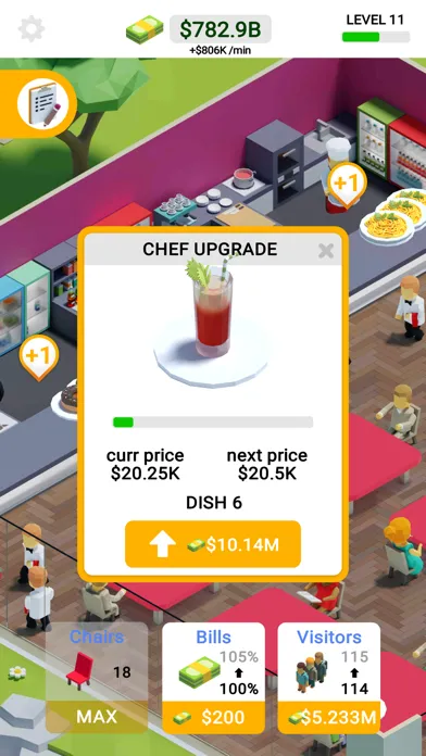 Zrzuty ekranu Idle Restaurant 2