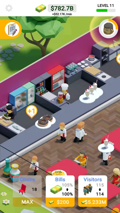 Zrzuty ekranu Idle Restaurant 2