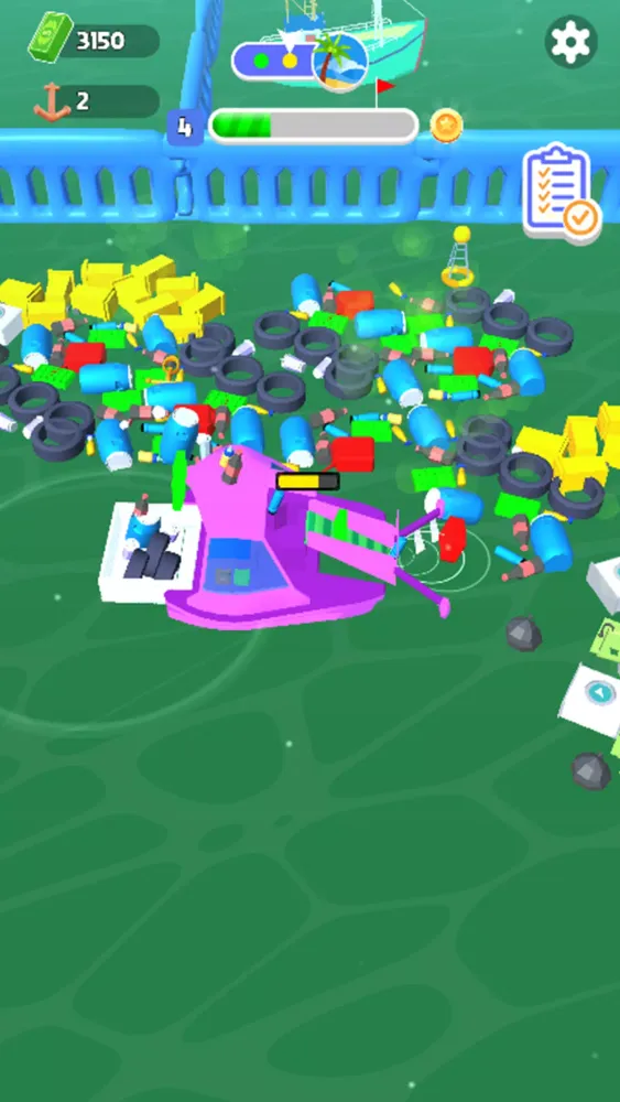 Idle Sea Cleaner Screenshots