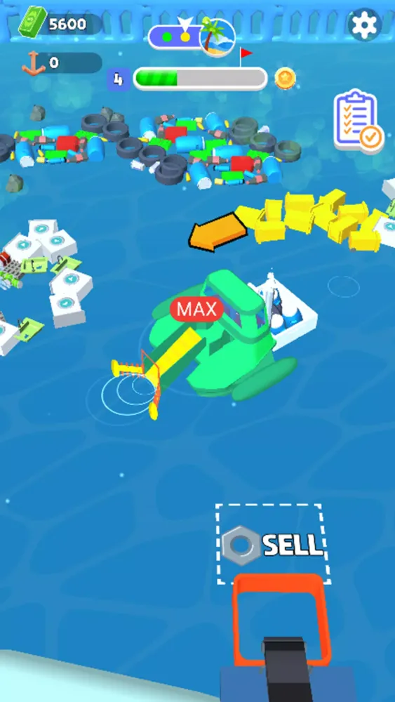Idle Sea Cleaner Screenshots