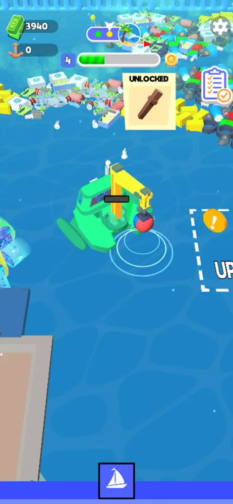 Idle Sea Cleaner Screenshots