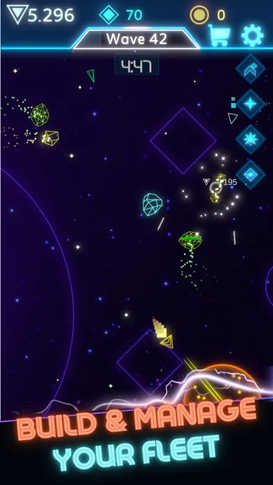 Asteroids: Idle Challenge स्क्रीनशॉट