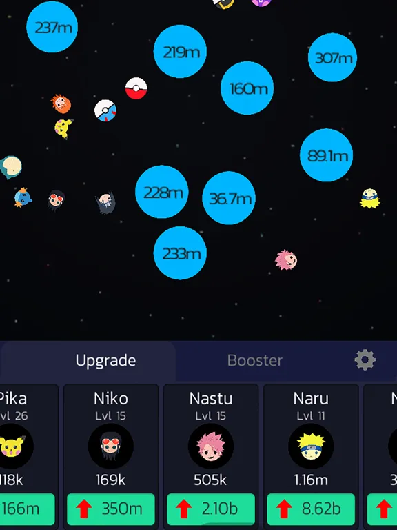 Idle Balls Super Heroes iPad  Screenshots