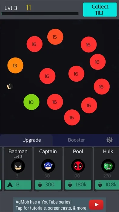 Idle Balls Super Heroes Screenshots