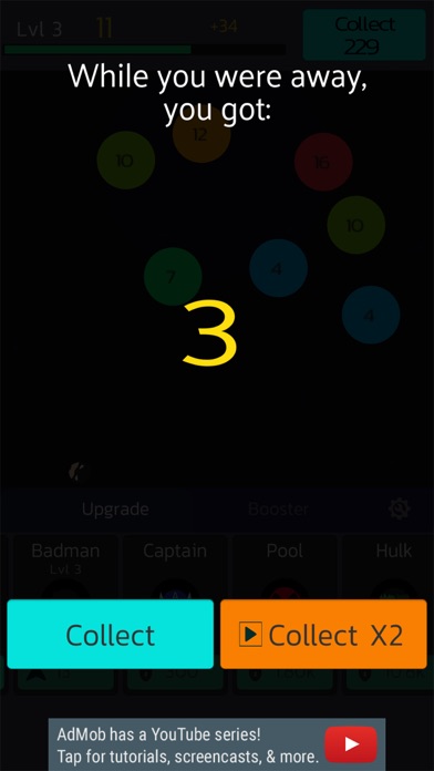 Capturas de pantalla de Idle Balls Super Heroes