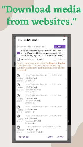 1DM+: Browser & Video Download Screenshots