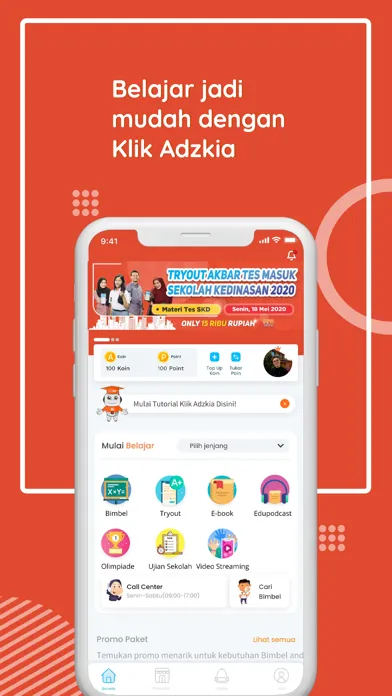 Bimbel Online Klik Adzkia Ekran Görüntüleri