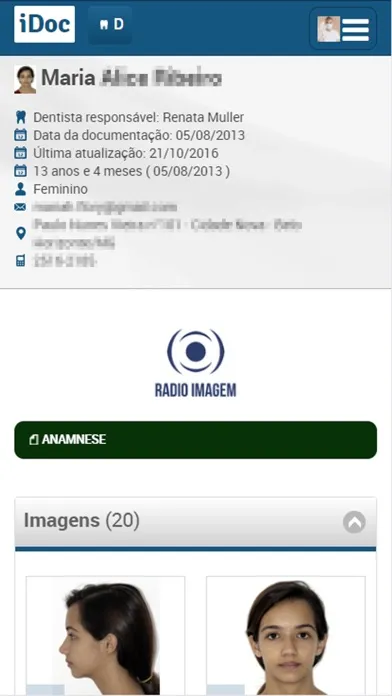 Скриншоты iDoc Dentista
