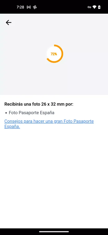 Zrzuty ekranu Foto DNI y Pasaporte