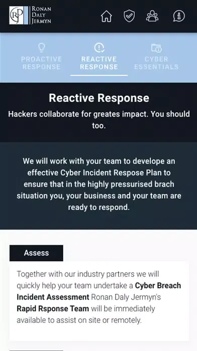 Captures d'écran de RDJ Breach Assessor